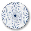 Lohr Astor Allegra scallop full face charger plate, 12-inch serving plate with elegant scalloped edges, decorative tableware.