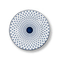 Lohr Astor Allegra scallop full face dessert plate, 8-inch ceramic plate with elegant scalloped edge design.