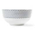 Large Lohr Astor Allegra scalloped serving bowl with elegant design, perfect for serving salads and side dishes.