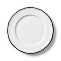 Lohr Astor Conrad Classic 10-inch dinner plate featuring elegant ceramic design with a white finish.