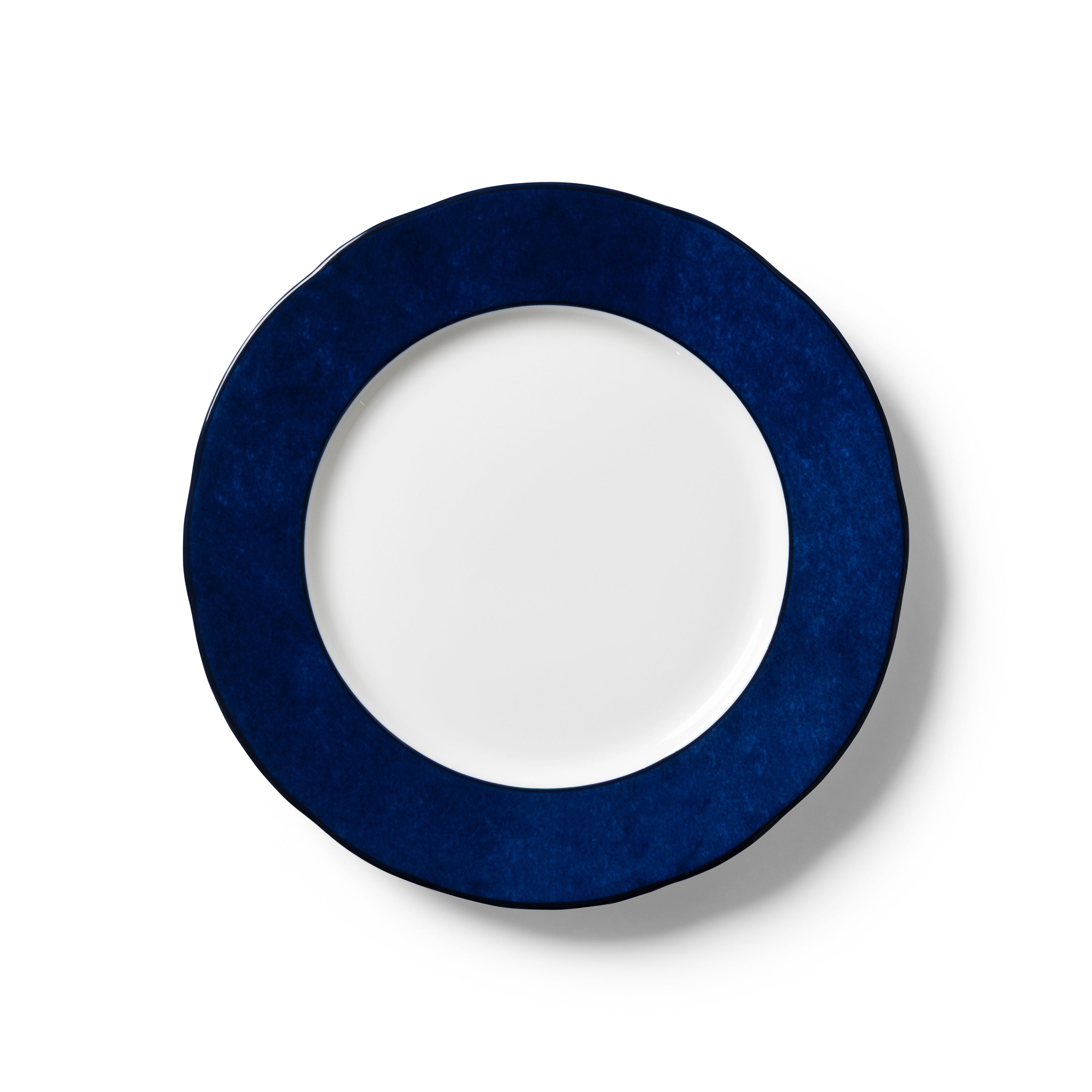 Lohr Astor India Cloud 8-inch starter and dessert plate with intricate blue and white floral pattern.
