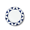 Lohr Astor Waldorf Star rimmed 10-inch dinner plate with elegant design, showcasing a classic pattern and smooth ceramic surface.