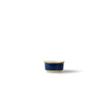 Lohr Astor India Cloud Spice Pot in blue and white, side view