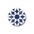 Lohr Astor Waldorf Star Full Face Side Plate in blue and white, top view
