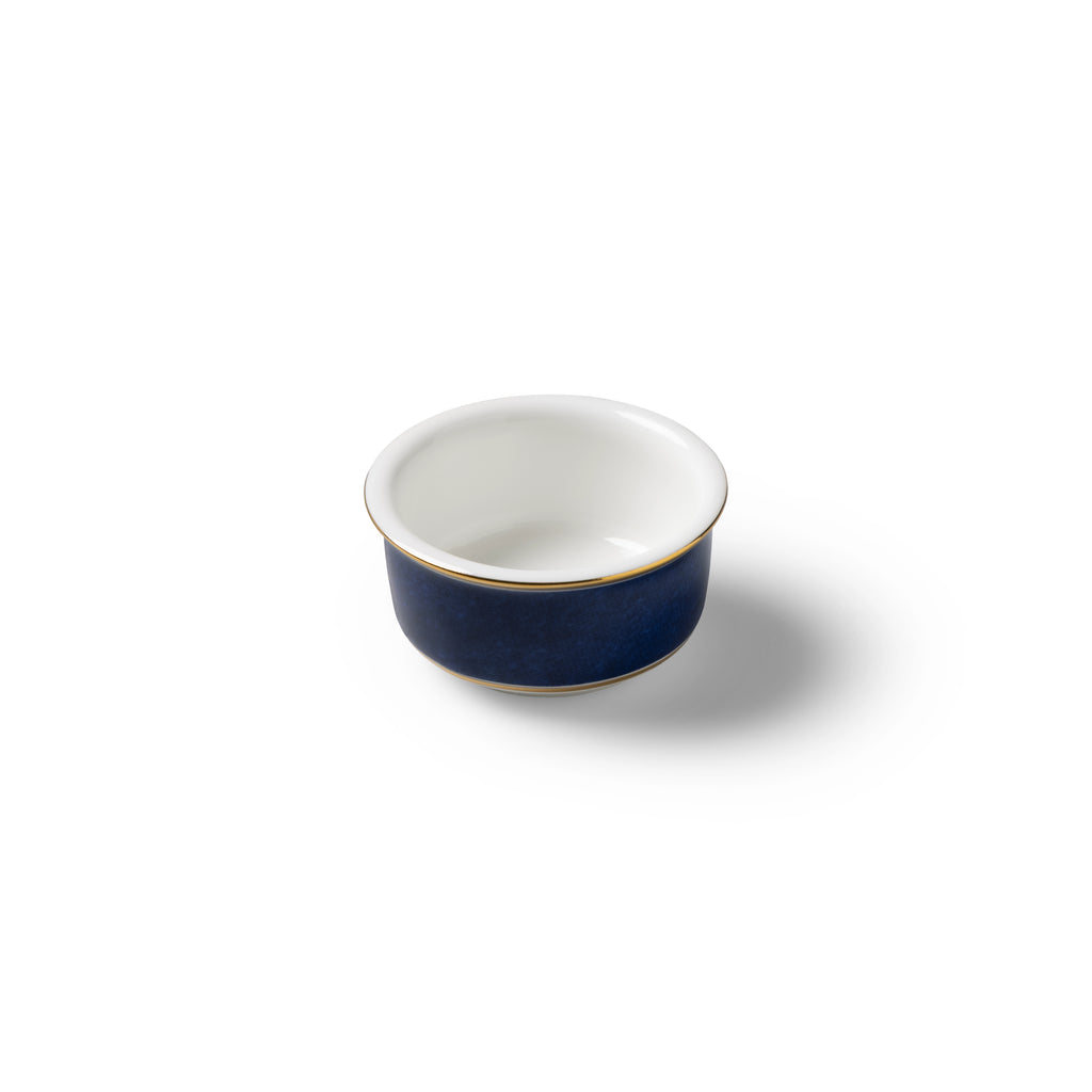 Lohr Astor India Cloud Spice Pot 3-inch salt and pepper shaker set with intricate blue cloud design on ceramic.