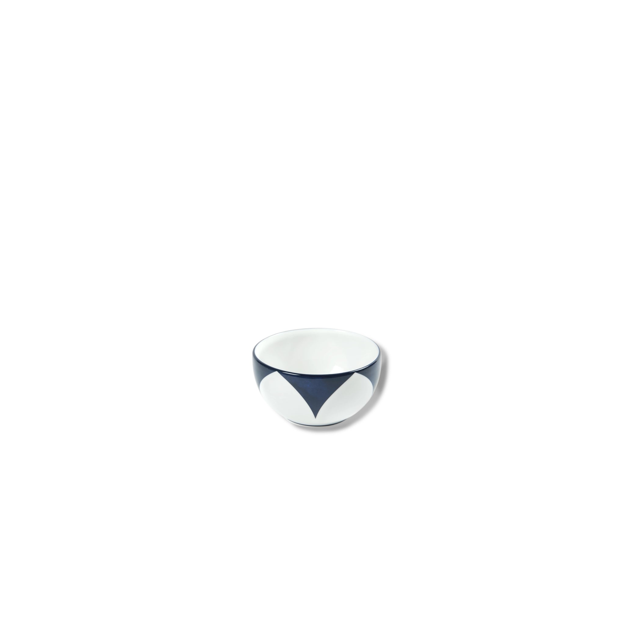 Lohr Astor Waldorf Star 3-inch dip and sugar bowl, ceramic with a star pattern design, perfect for serving condiments or sugar.