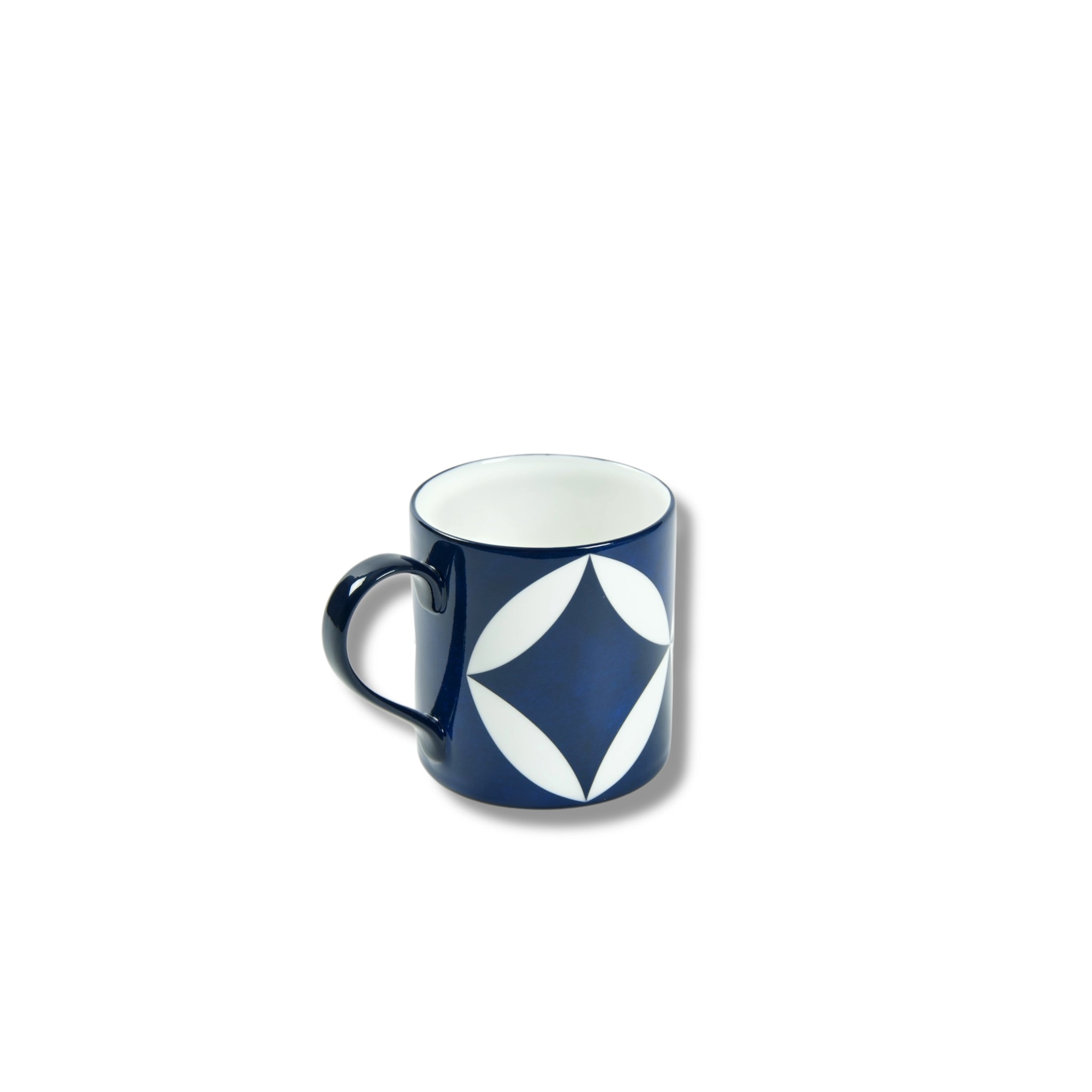 Lohr Astor Waldorf Star Mug featuring a white ceramic mug with a colorful star design on the front.