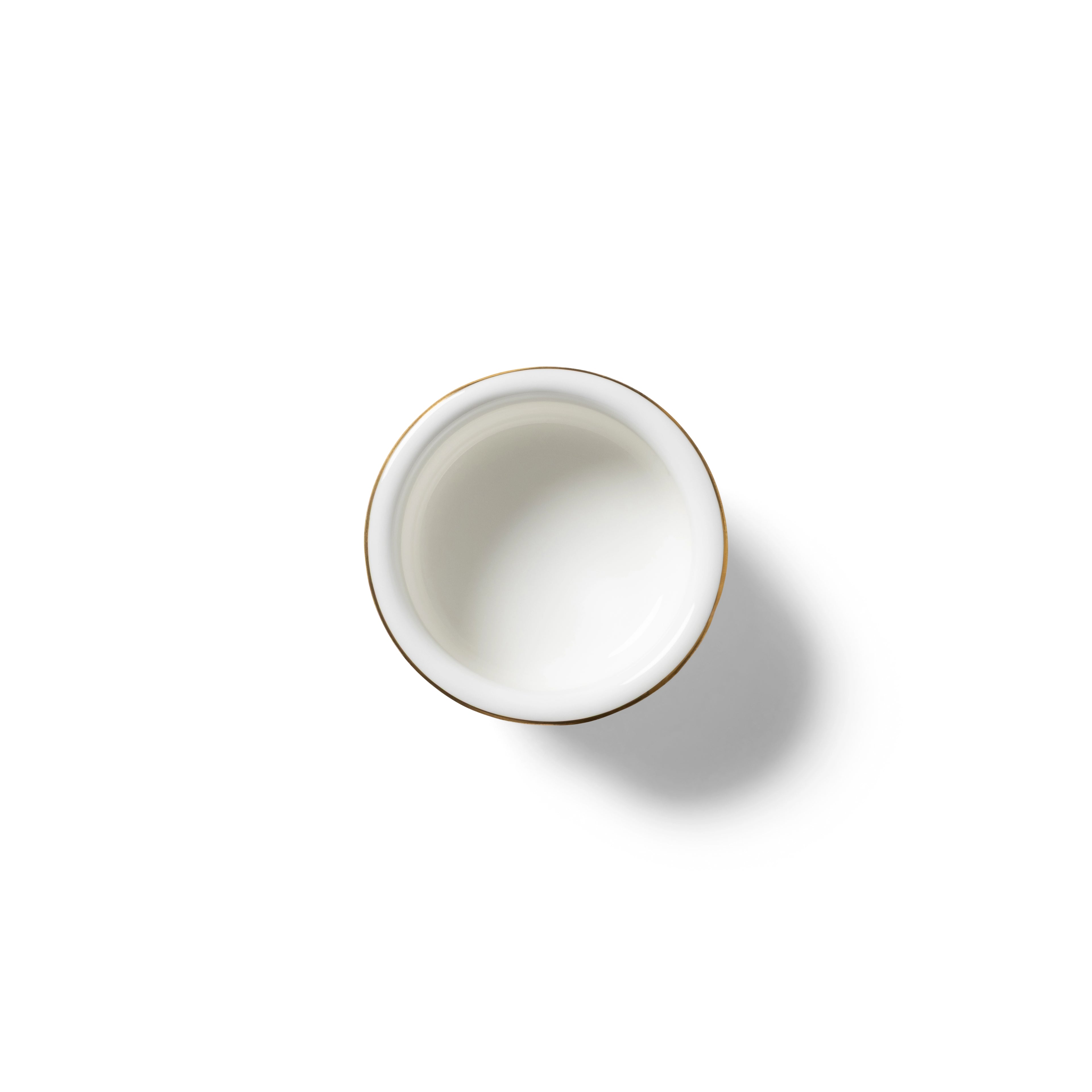 Lohr Astor Allegra scallop salt and pepper spice pot, 3-inch ceramic container with a decorative scalloped design.